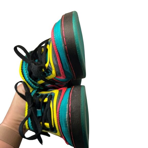 2009 NIKE 8.5 LOW 2009 SKATE sneakers WOMEN BLACK BLUE PINK  SHOES 366409-061 - Picture 15 of 16